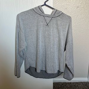 Very soft long sleeve with a hood